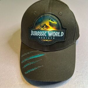 Universal Studios Jurassic World Rebirth brown hat Adult Size